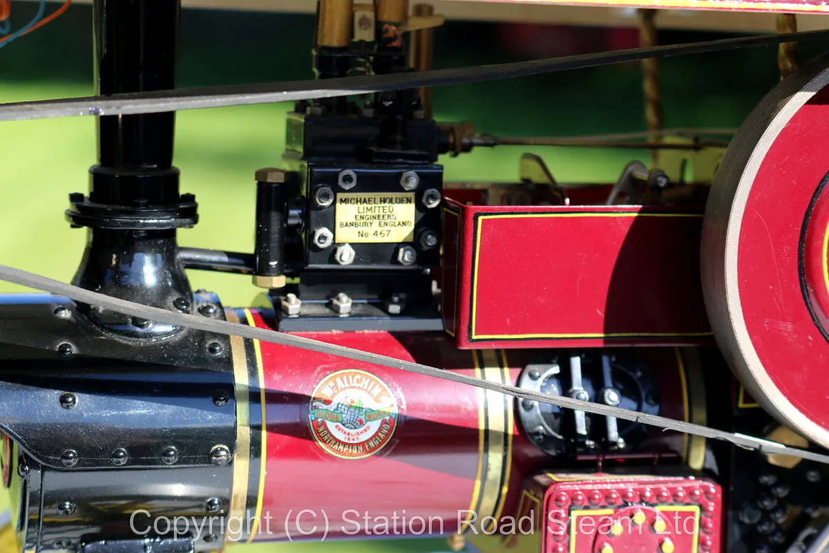 Michael Holden coal-fired Allchin Showman's engine