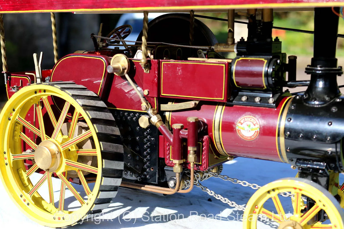 Michael Holden coal-fired Allchin Showman's engine
