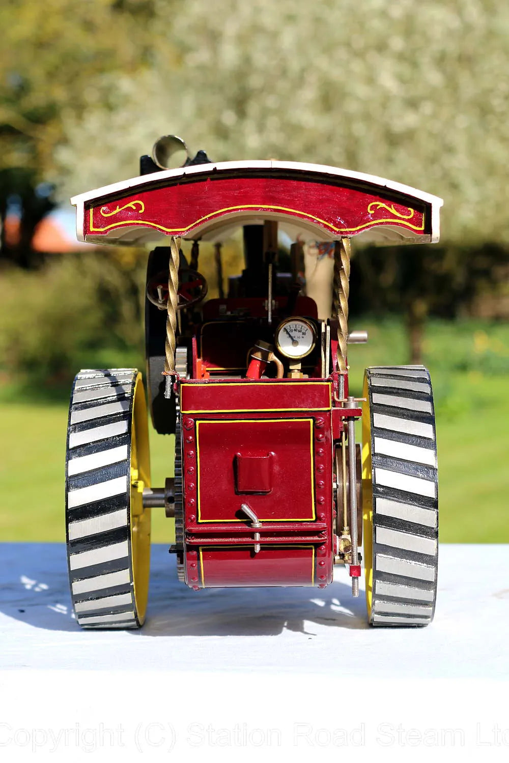 Michael Holden coal-fired Allchin Showman's engine