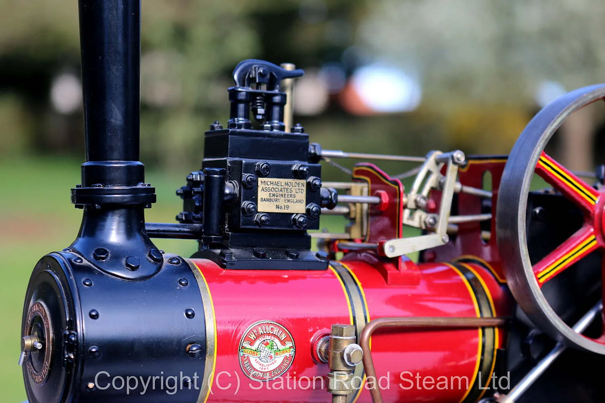 Michael Holden gas-fired Allchin agricultural engine