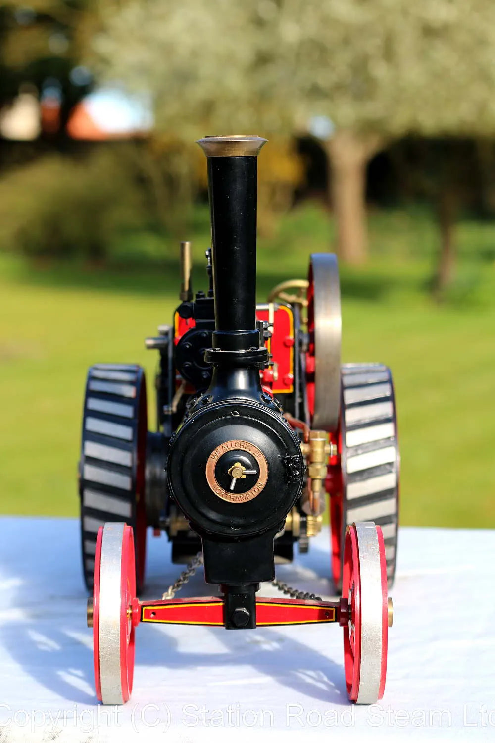 Michael Holden gas-fired Allchin agricultural engine