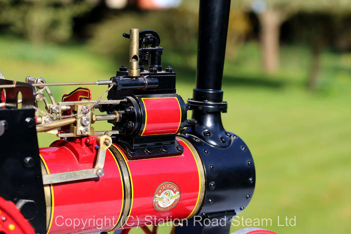 Michael Holden gas-fired Allchin agricultural engine