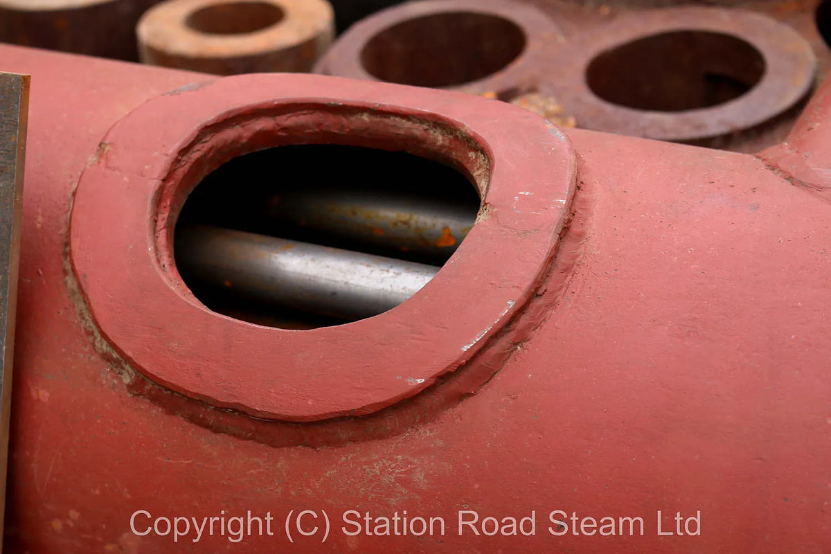 4 inch scale Fowler compound boiler & castings