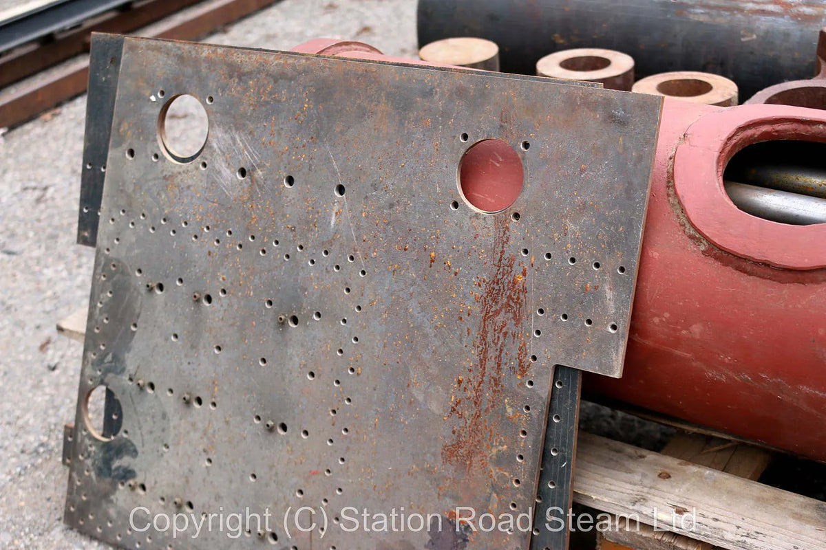 4 inch scale Fowler compound boiler & castings