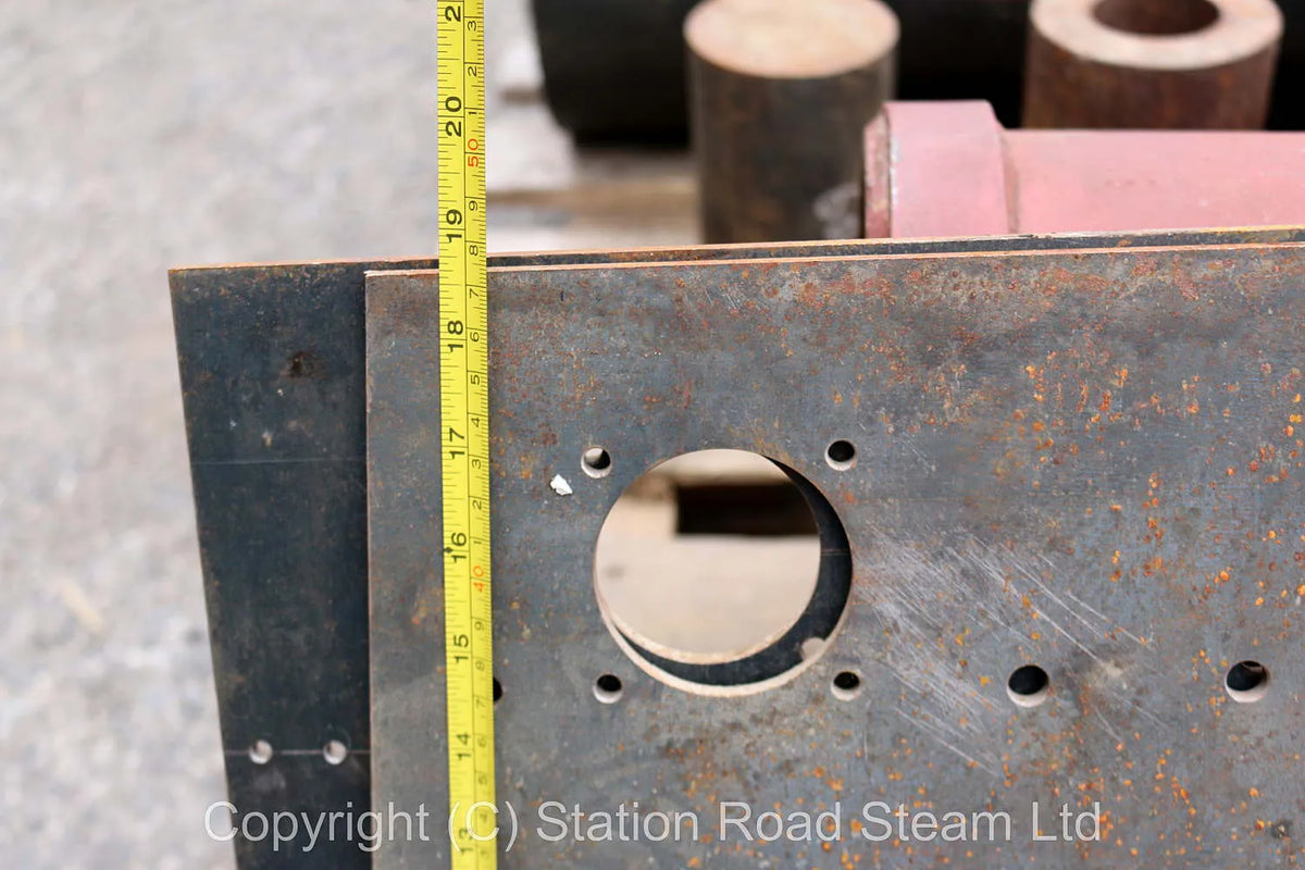 4 inch scale Fowler compound boiler & castings