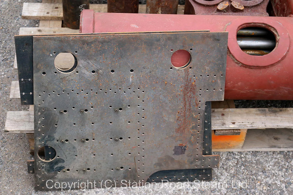 4 inch scale Fowler compound boiler & castings