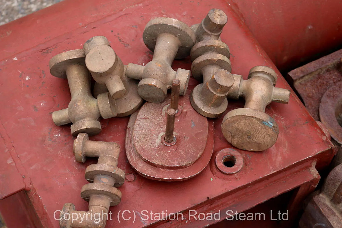 4 inch scale Fowler compound boiler & castings