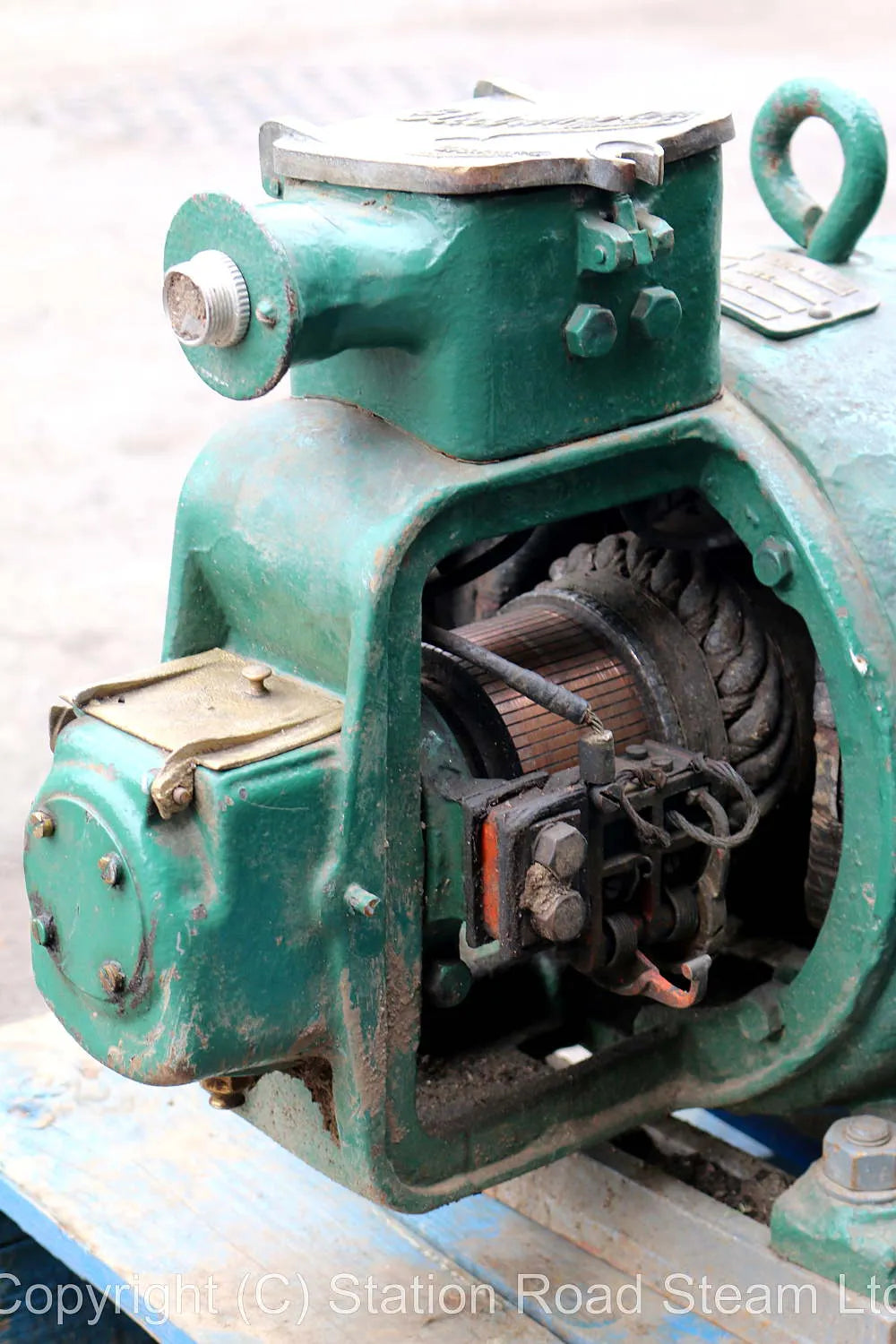 Ruston & Hornsby 9PB 4 1/2hp engine with Electromotor motor