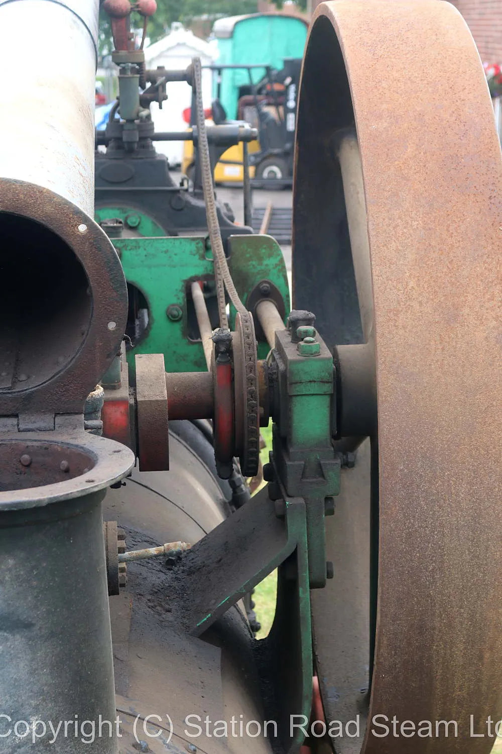 1915 Marshall 16nhp twin cylinder portable engine