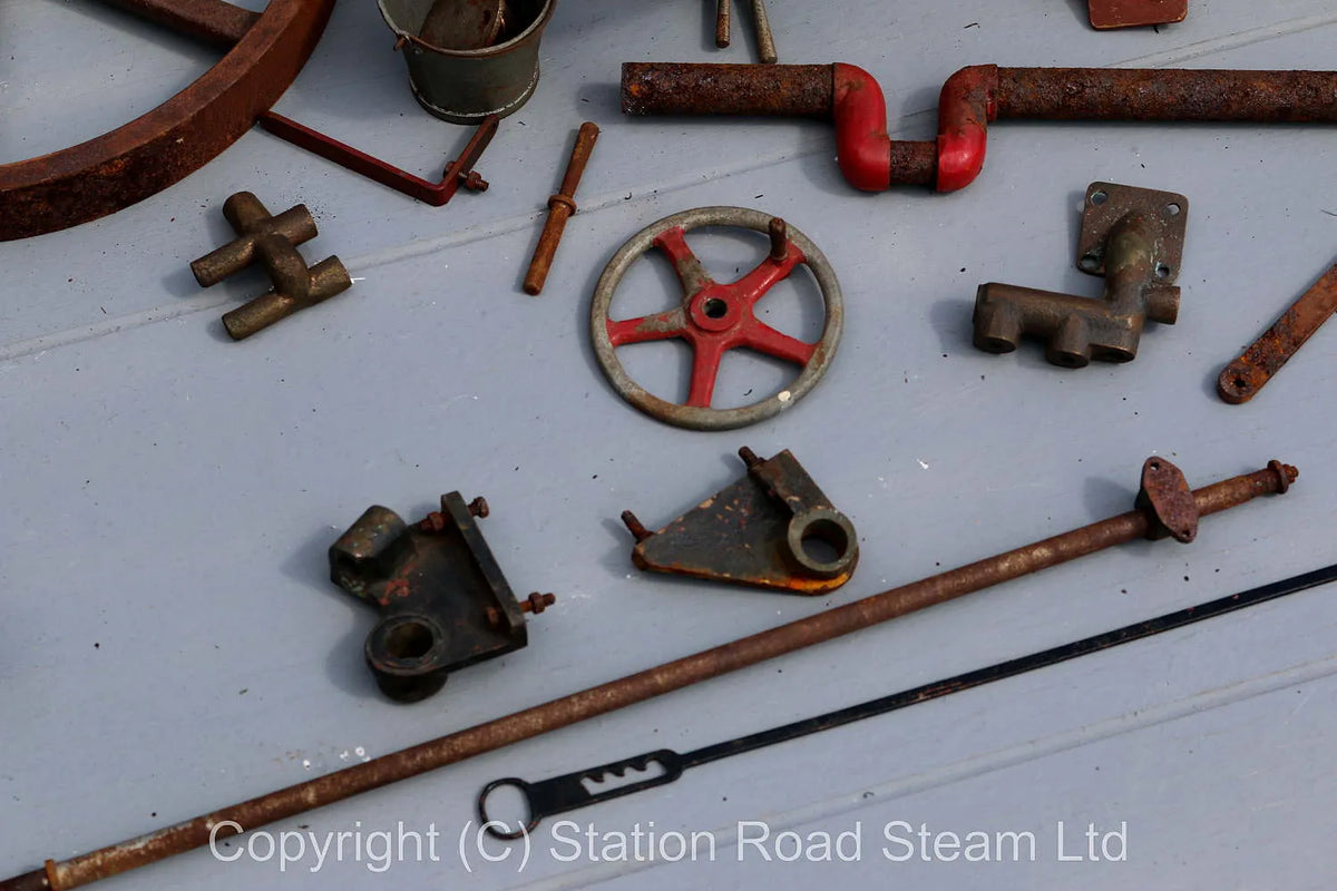 Tested boiler & parts for 1 1/2 inch scale Allchin
