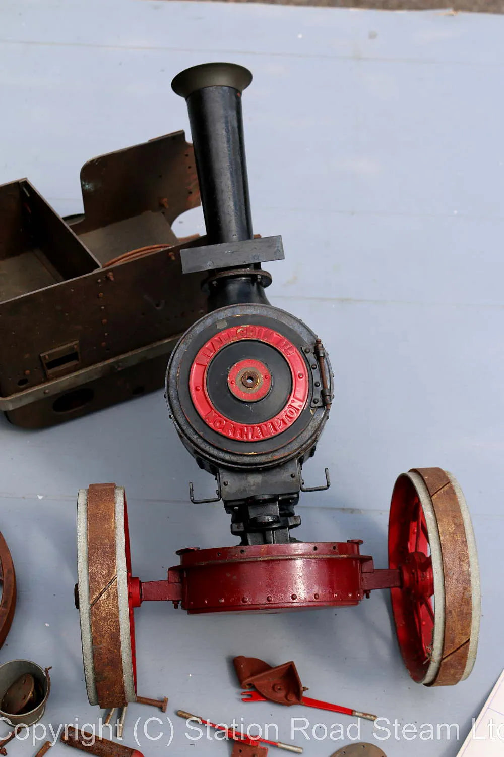 Tested boiler & parts for 1 1/2 inch scale Allchin