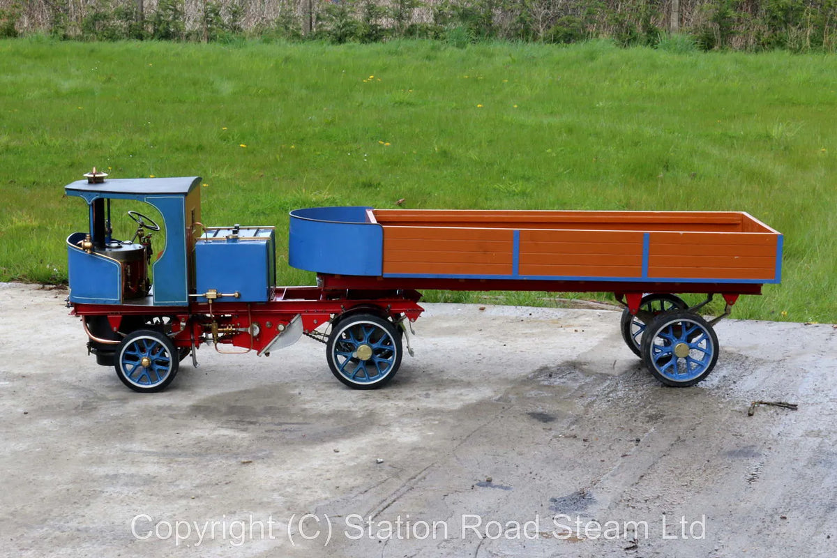 2 Clayton Undertype steam wagon