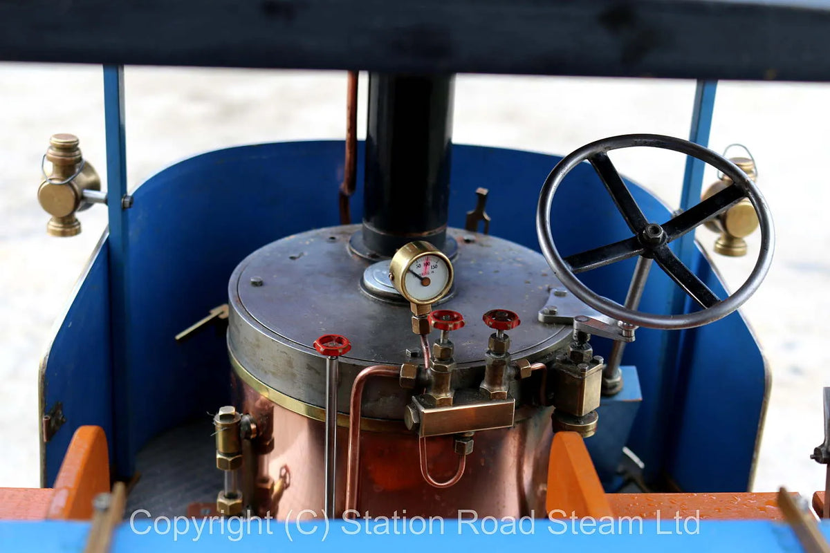 2 Clayton Undertype steam wagon