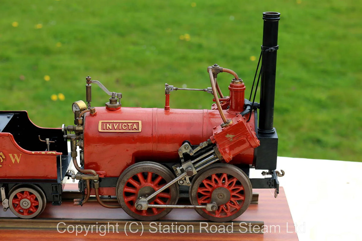 3 1/2 inch gauge Canterbury & Whitstable 0-4-0 "Invicta"