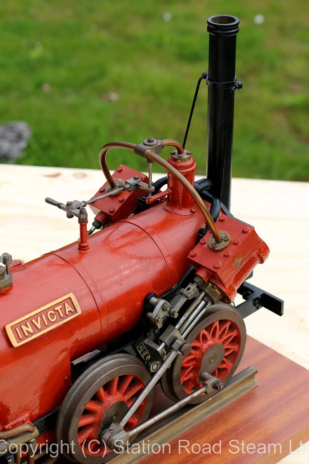 3 1/2 inch gauge Canterbury & Whitstable 0-4-0 "Invicta"