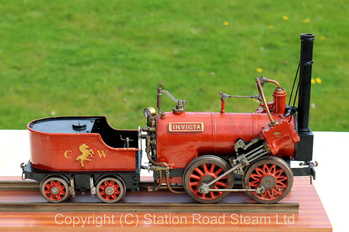 3 1/2 inch gauge Canterbury & Whitstable 0-4-0 "Invicta"