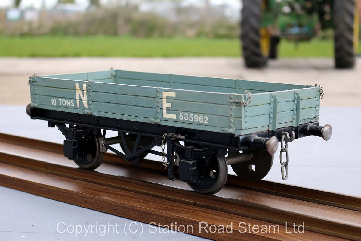 3 1/2 inch gauge North Eastern three plank wagon
