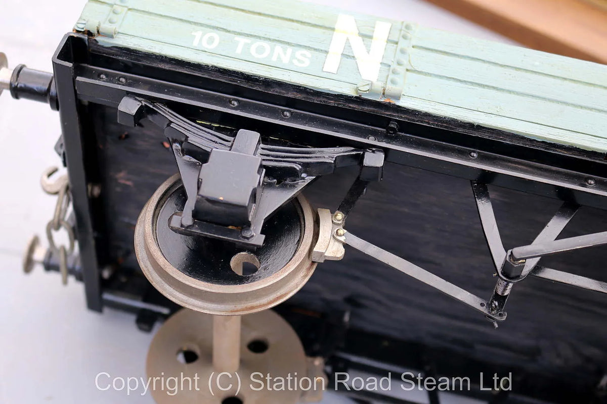 3 1/2 inch gauge North Eastern three plank wagon