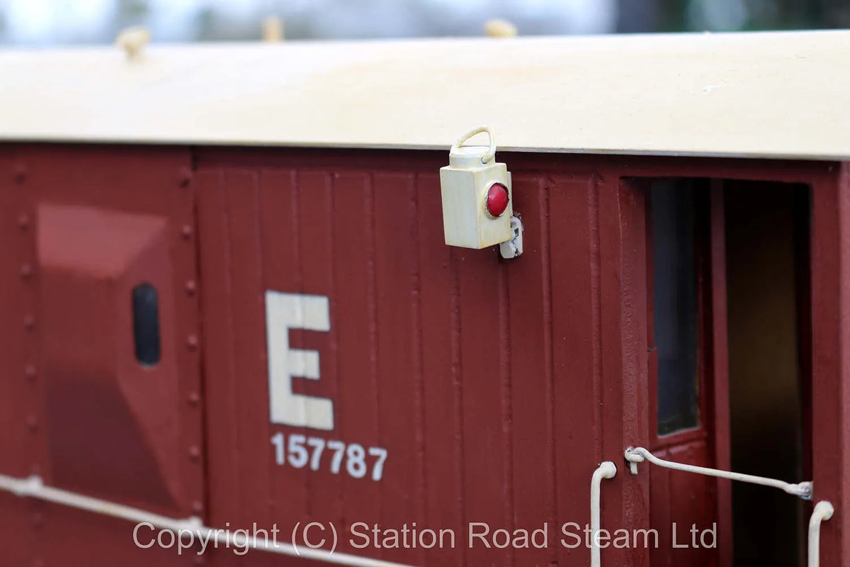 3 1/2 inch gauge North Eastern brake van
