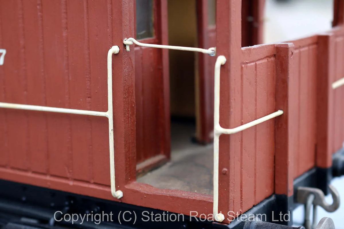 3 1/2 inch gauge North Eastern brake van