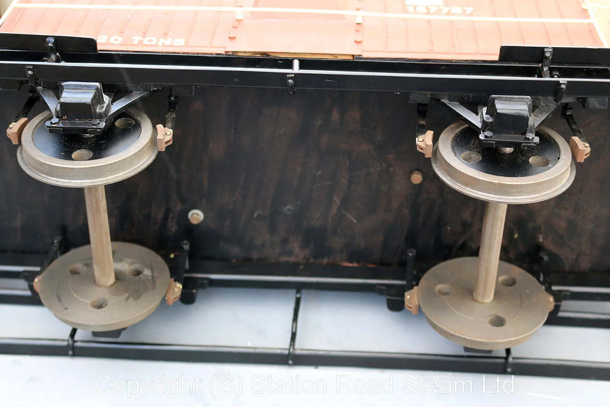 3 1/2 inch gauge North Eastern brake van