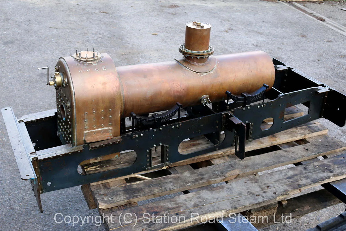 7 1/4 inch gauge Hunslet 0-4-0ST "Lilla" with Swindon boiler