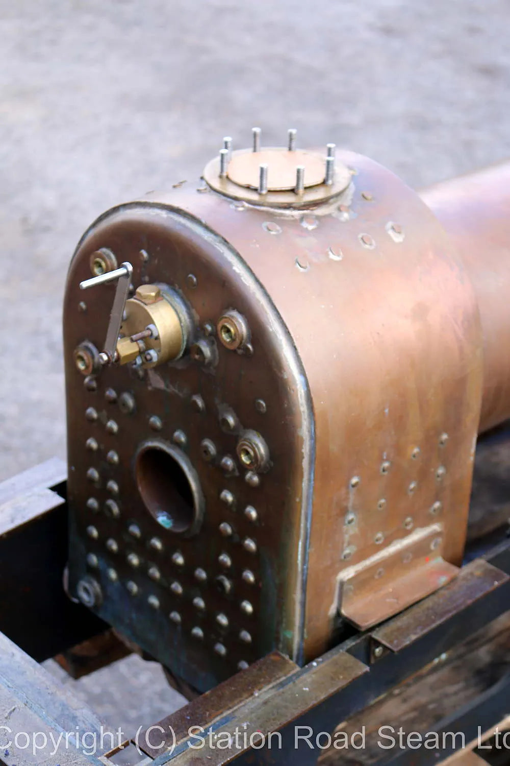 7 1/4 inch gauge Hunslet 0-4-0ST "Lilla" with Swindon boiler