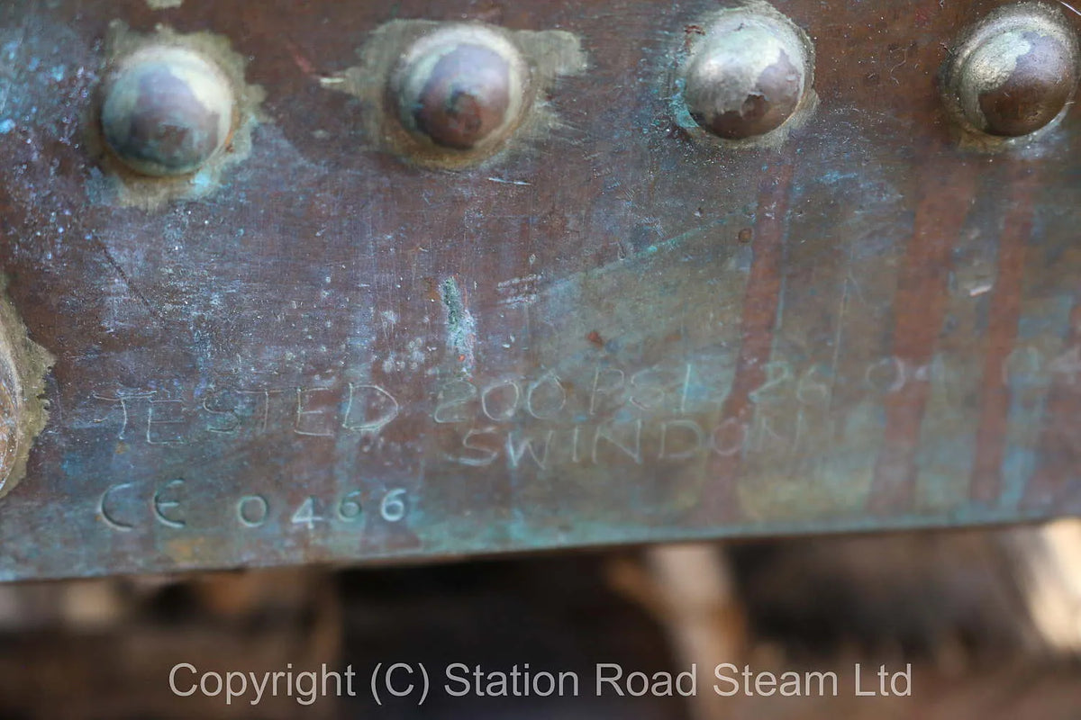 7 1/4 inch gauge Hunslet 0-4-0ST "Lilla" with Swindon boiler