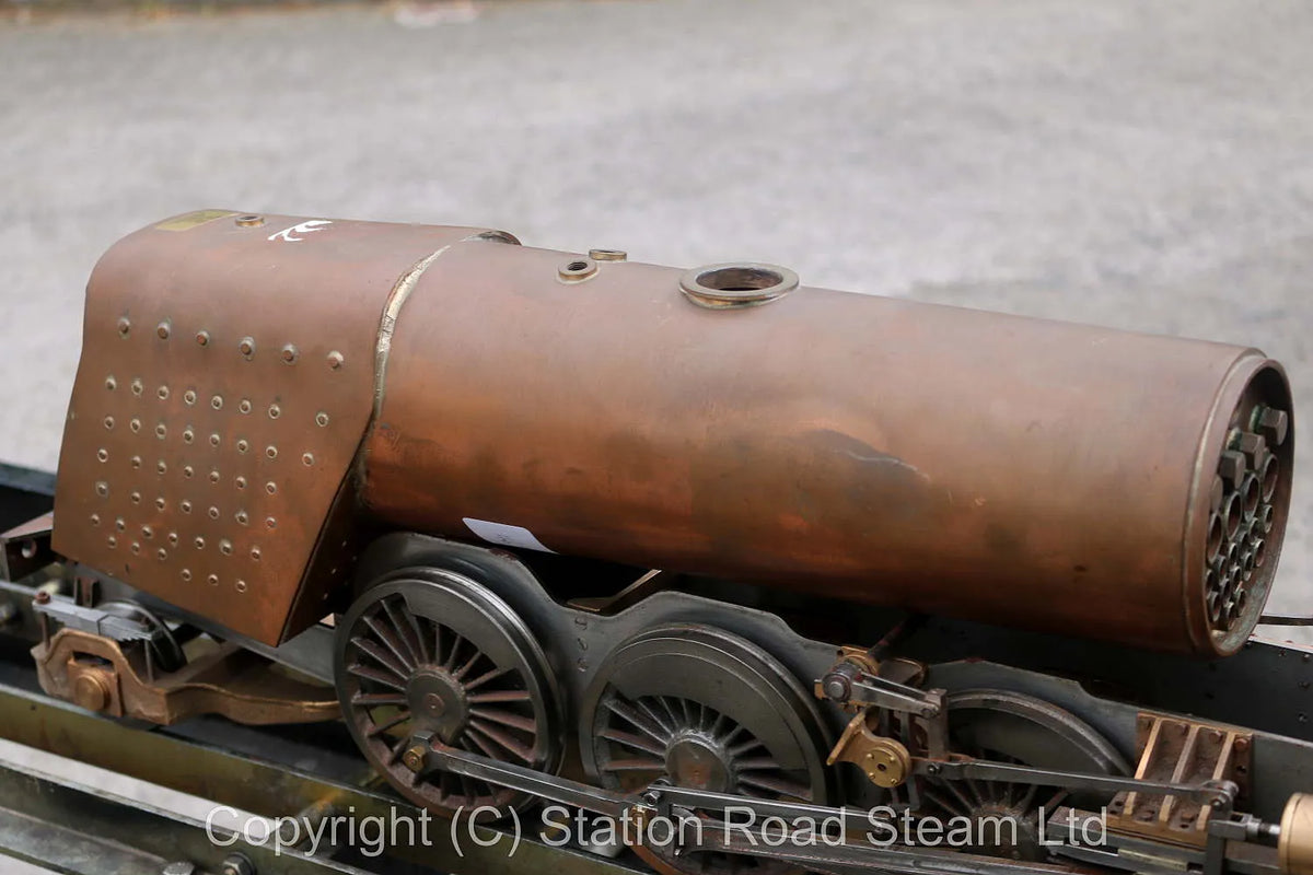 Part-built 3 1/2 inch gauge "Britannia" with Cheddar boiler