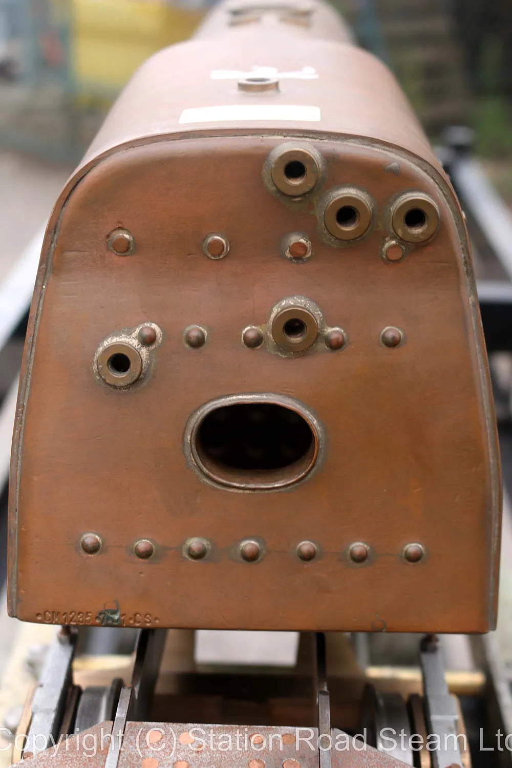 Part-built 3 1/2 inch gauge "Britannia" with Cheddar boiler