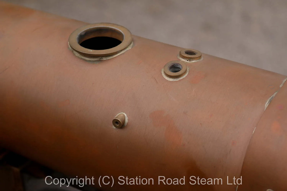 Part-built 3 1/2 inch gauge "Britannia" with Cheddar boiler