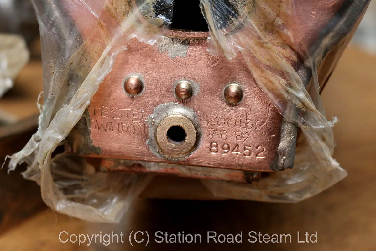 Part-built 3 1/2 inch gauge GWR Hall with Swindon boiler