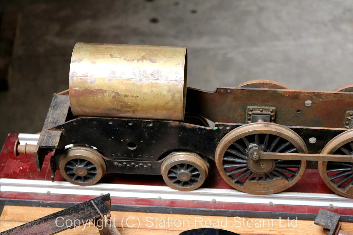 Part-built 3 1/2 inch gauge GWR Hall with Swindon boiler