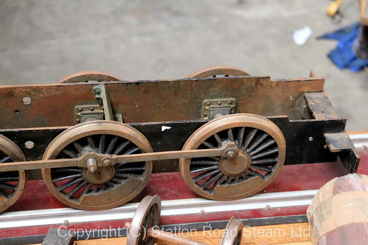 Part-built 3 1/2 inch gauge GWR Hall with Swindon boiler