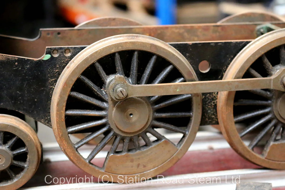 Part-built 3 1/2 inch gauge GWR Hall with Swindon boiler