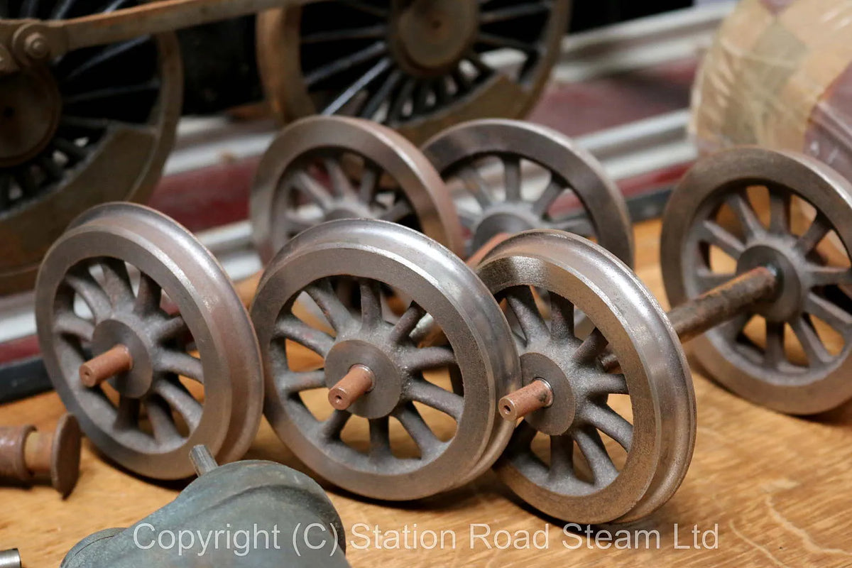 Part-built 3 1/2 inch gauge GWR Hall with Swindon boiler
