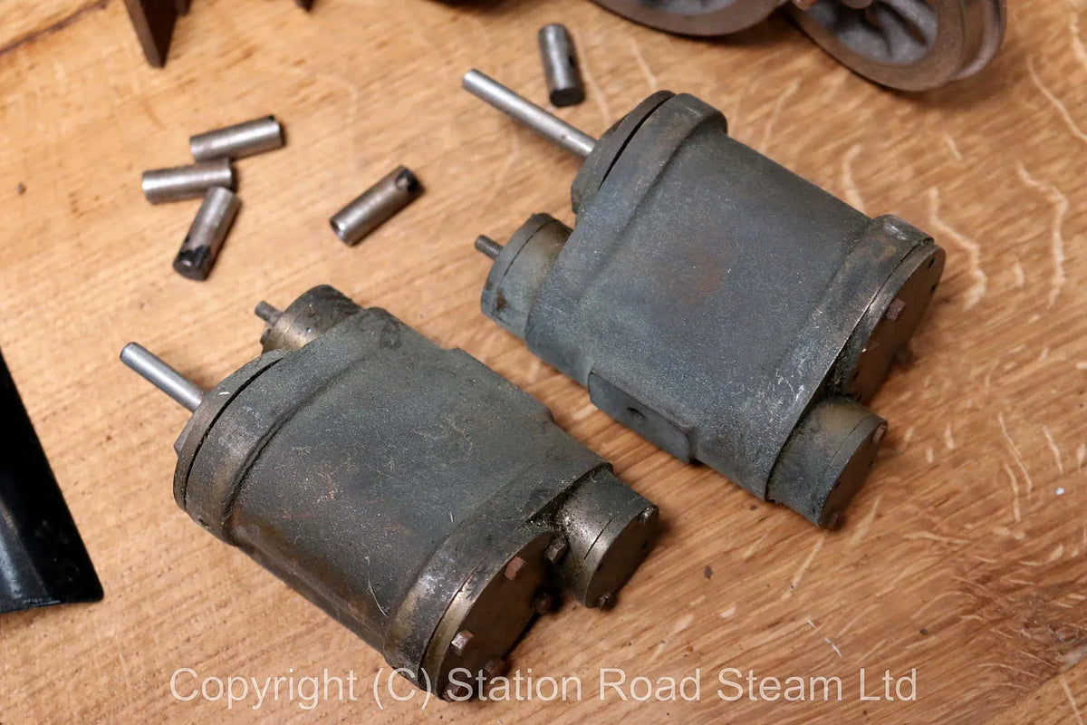 Part-built 3 1/2 inch gauge GWR Hall with Swindon boiler