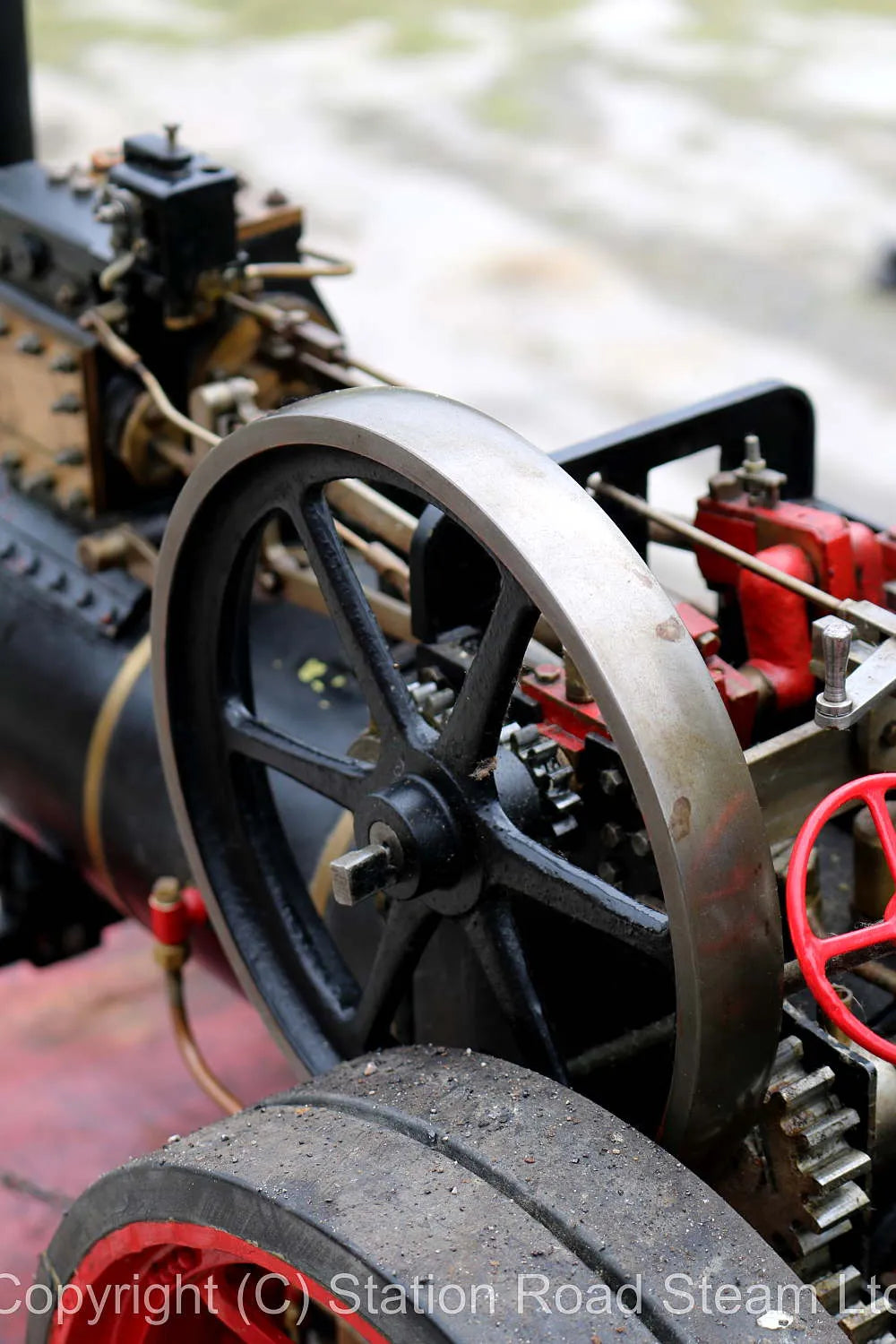 2 inch scale Durham & North Yorkshire traction engine