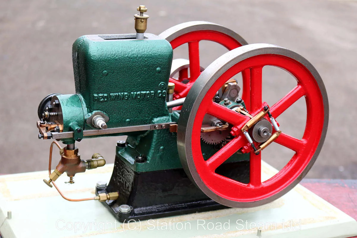 Red Wing open crank engine