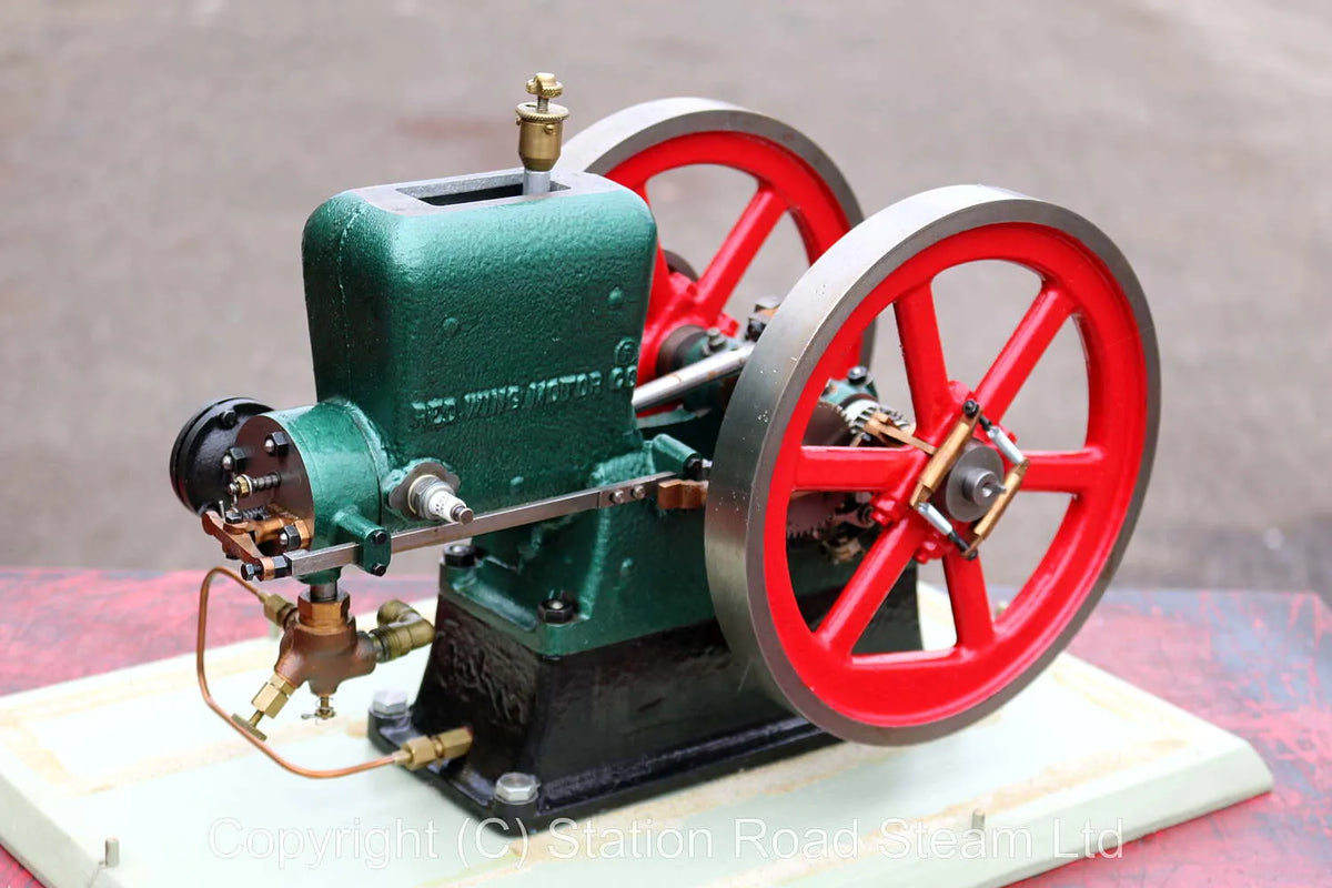 Red Wing open crank engine