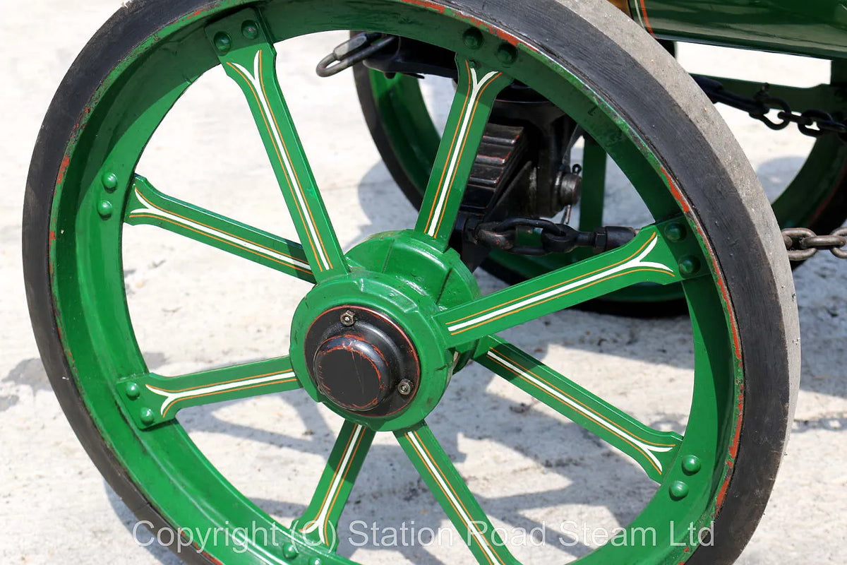 6 inch scale Ruston Proctor SD steam tractor