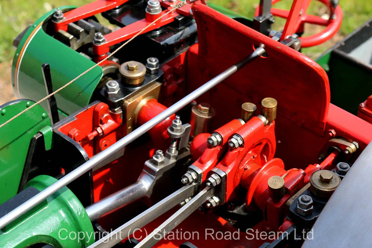 6 inch scale Ruston Proctor SD steam tractor