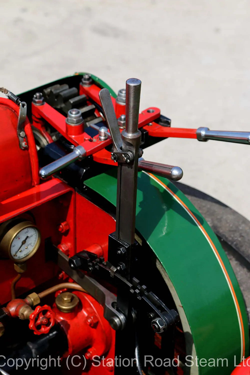 6 inch scale Ruston Proctor SD steam tractor