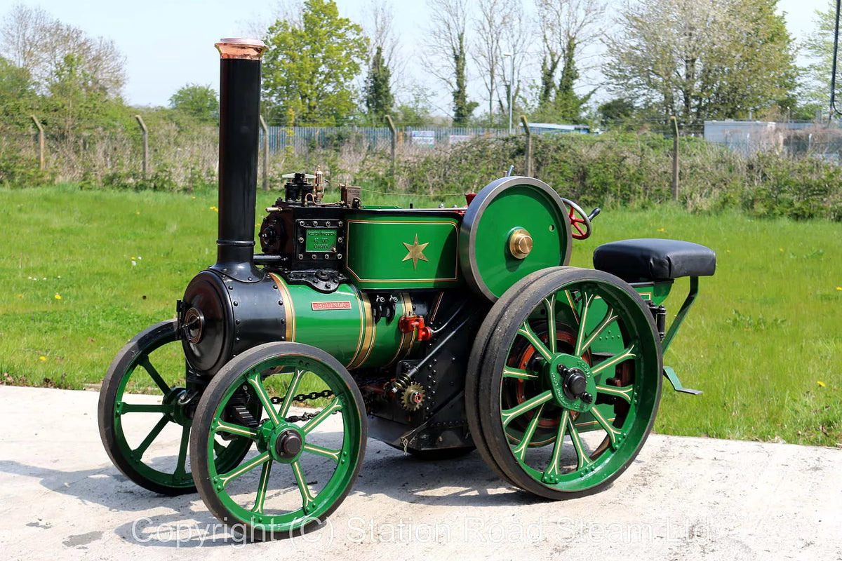 6 inch scale Ruston Proctor SD steam tractor