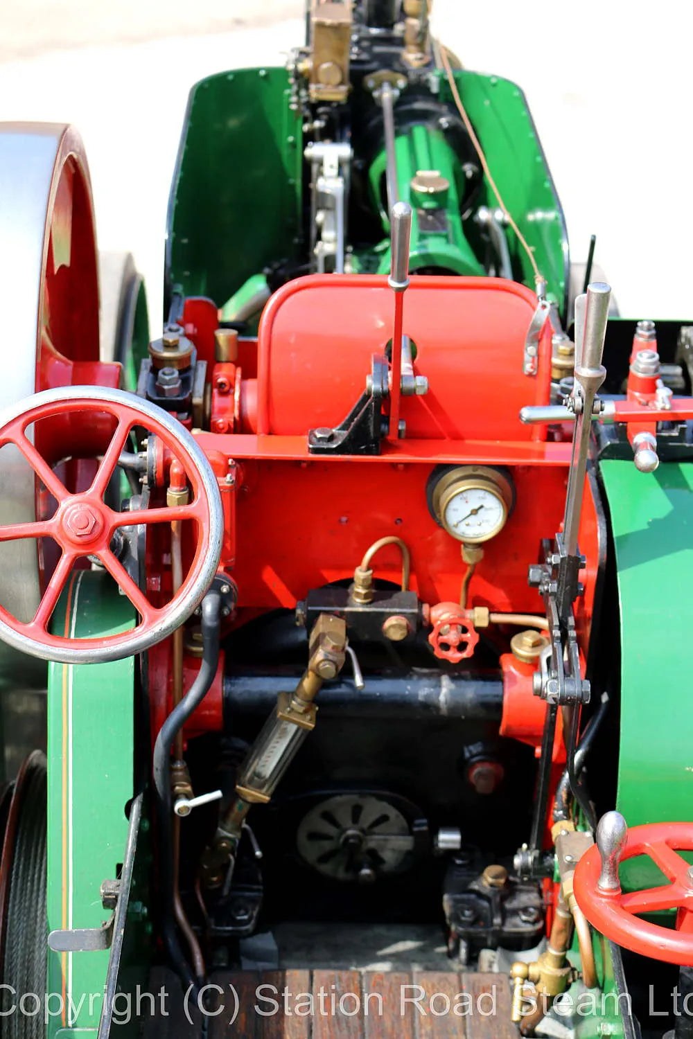 6 inch scale Ruston Proctor SD steam tractor