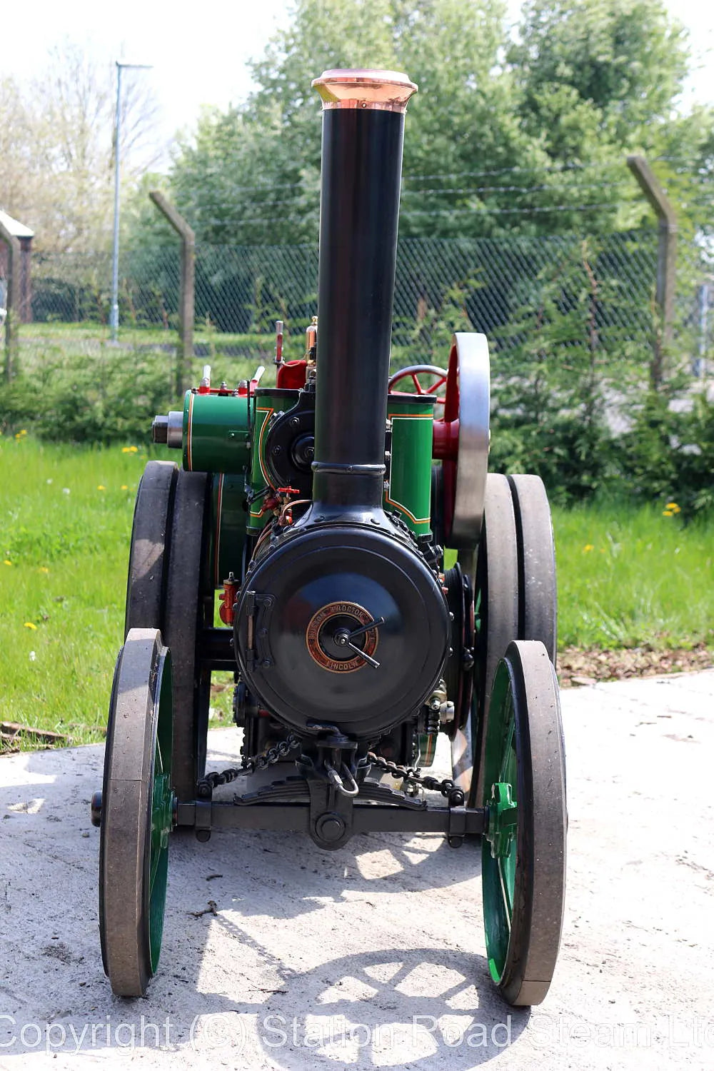6 inch scale Ruston Proctor SD steam tractor