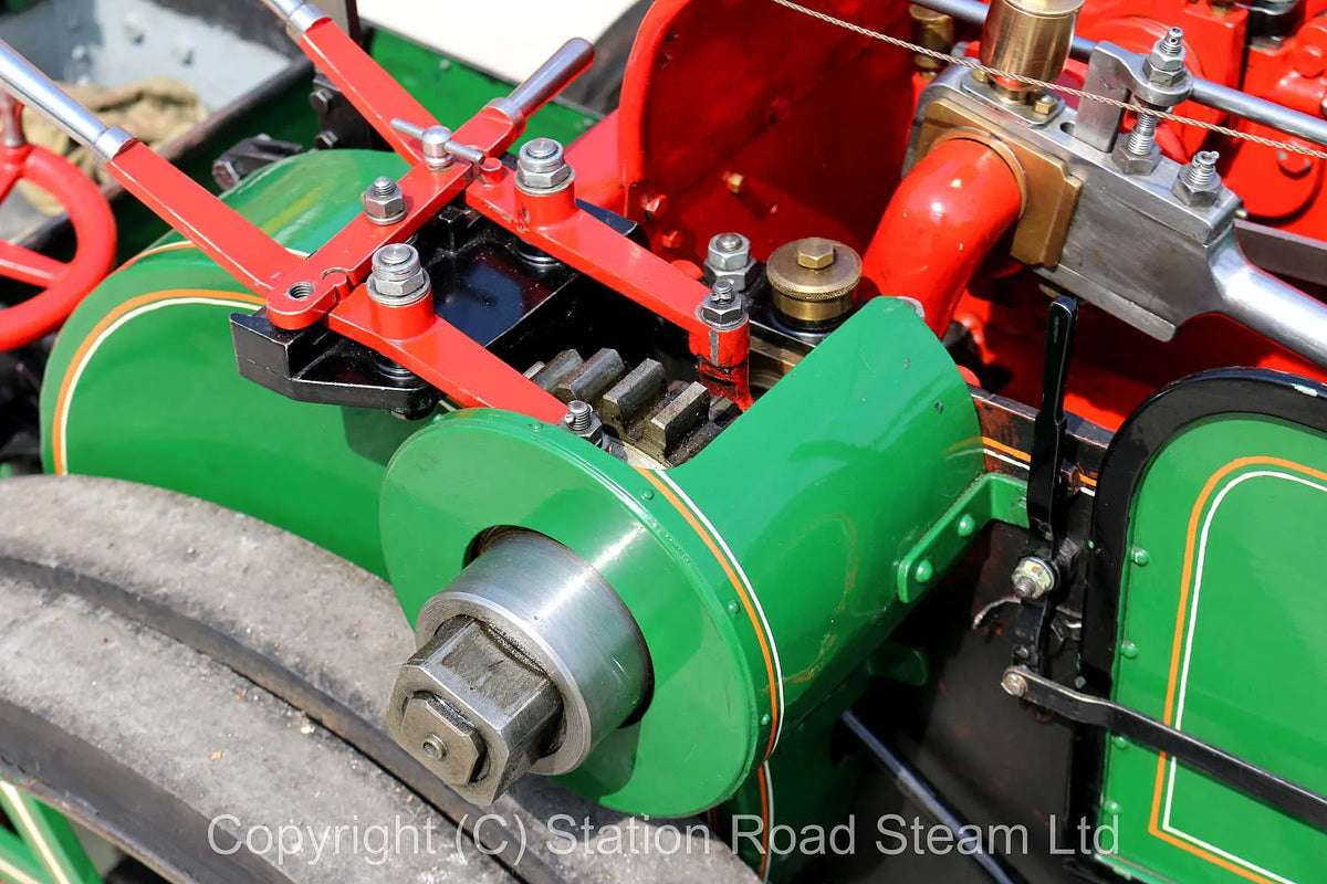 6 inch scale Ruston Proctor SD steam tractor