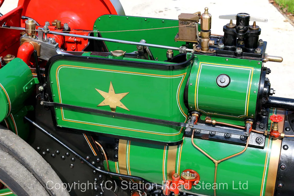 6 inch scale Ruston Proctor SD steam tractor