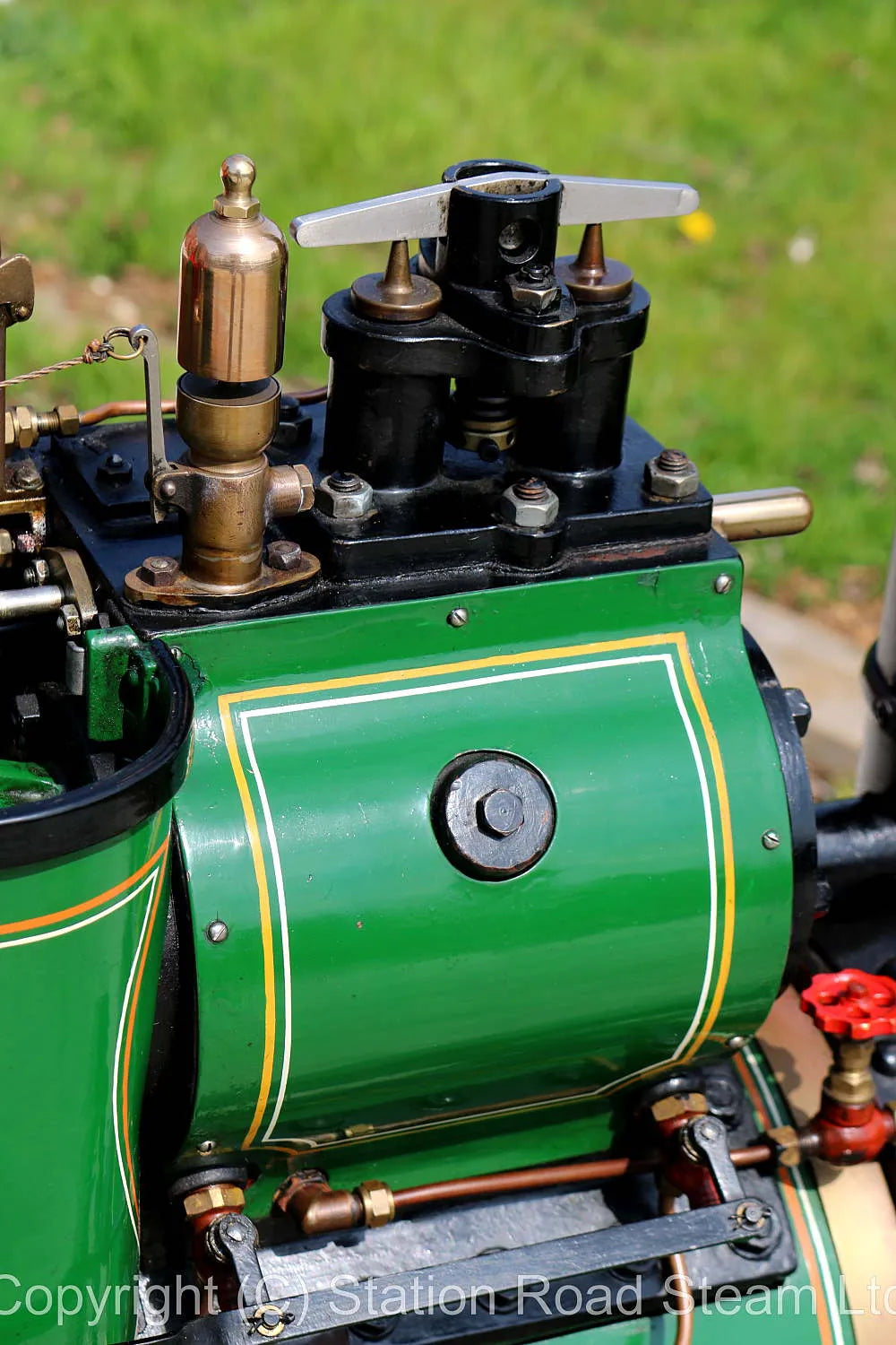 6 inch scale Ruston Proctor SD steam tractor