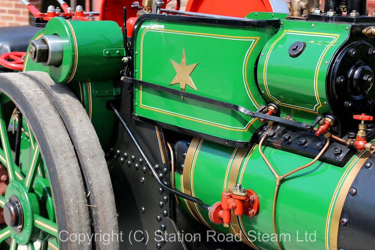 6 inch scale Ruston Proctor SD steam tractor